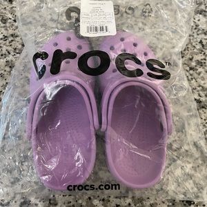 Brand new with tags toddler girls crocs